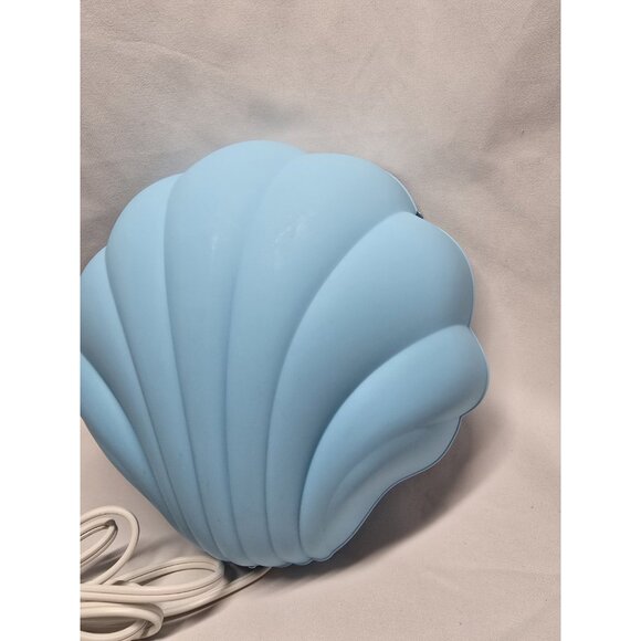 IKEA Smila Snacka Sea Shell Shaped Wall Mount Light Lamp Blue Lot Of 2- VTG - Picture 8 of 16